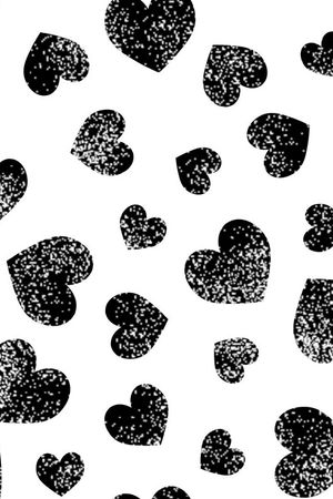 几何爱心印花华亿平台图片