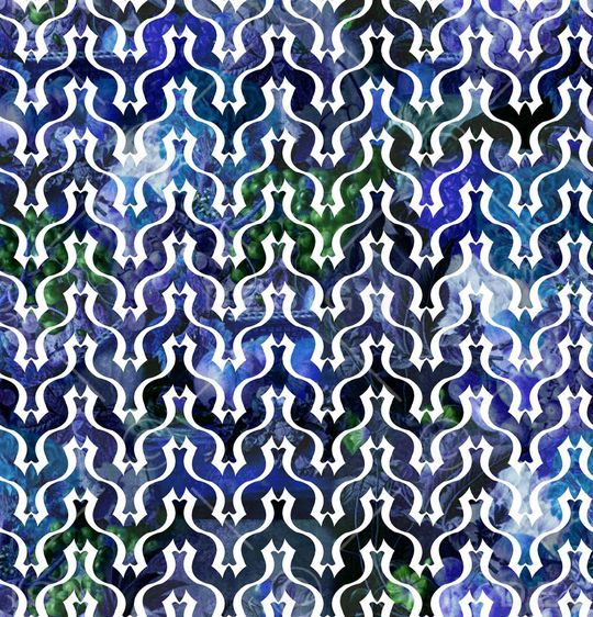 几何线条印花华亿平台图片