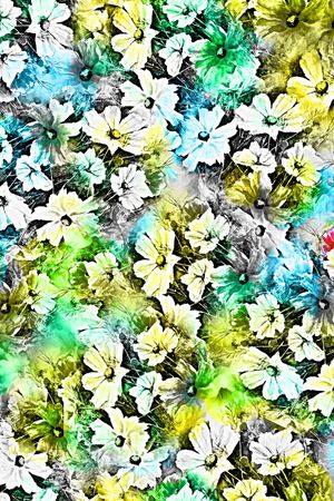 手绘素描印花华亿平台图片