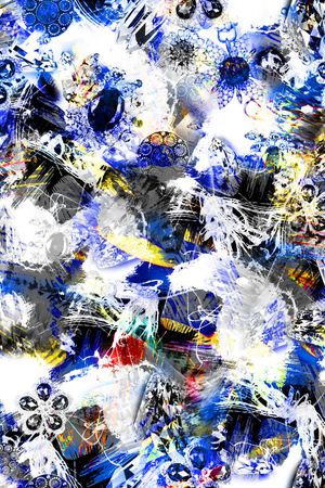 抽象印花华亿平台图片