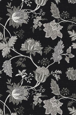 手绘描花印花华亿平台图片