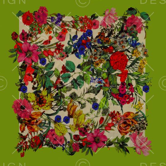 ♥红桃A〖花鸟天堂〗印花华亿平台图片