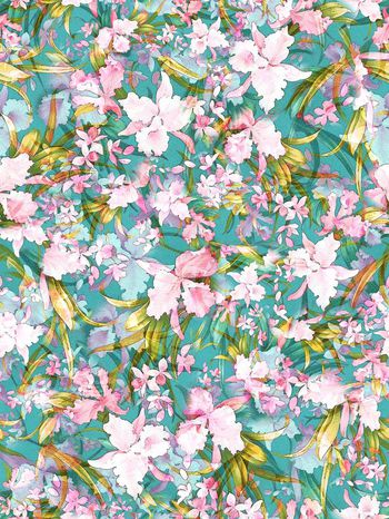 284796-多彩花卉花朵组合