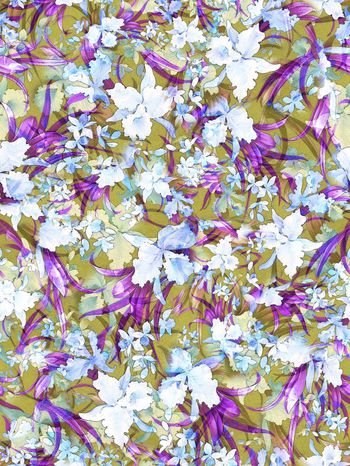 284797-多彩花卉花朵组合