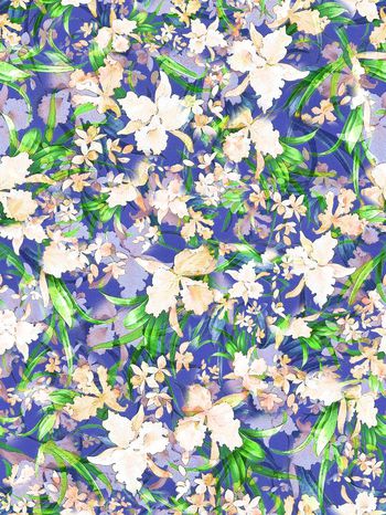 284798-多彩花卉花朵组合