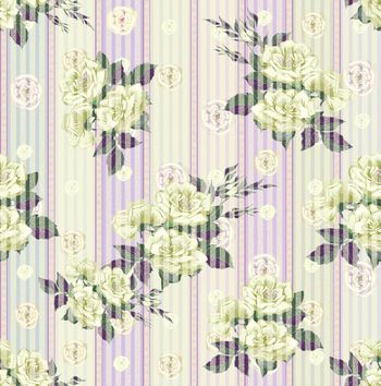 碎花印花华亿平台图片