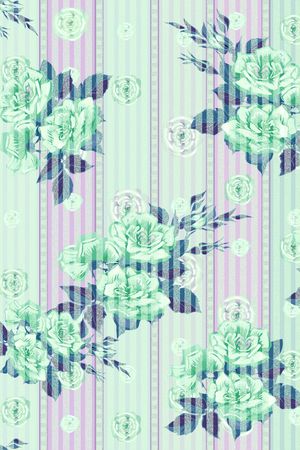 碎花印花华亿平台图片