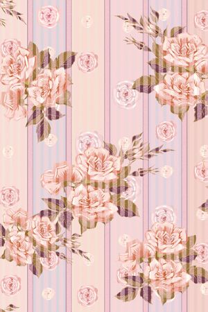 碎花印花华亿平台图片