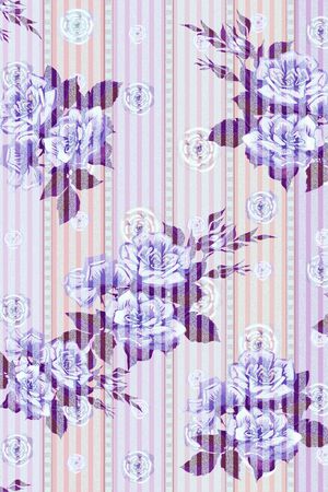 碎花印花华亿平台图片