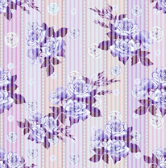 碎花印花华亿平台图片