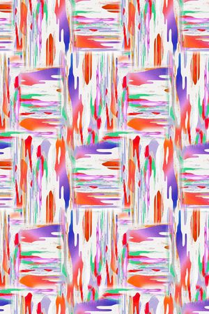 手绘水彩印花华亿平台图片