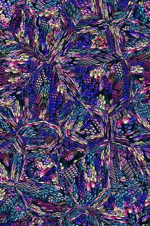 蛇纹印花华亿平台图片