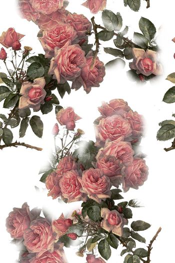 手绘水彩印花华亿平台图片