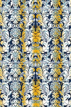 复古印花华亿平台图片