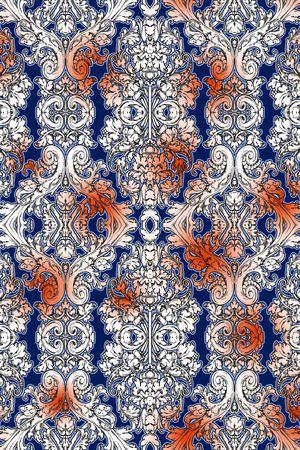 复古印花华亿平台图片