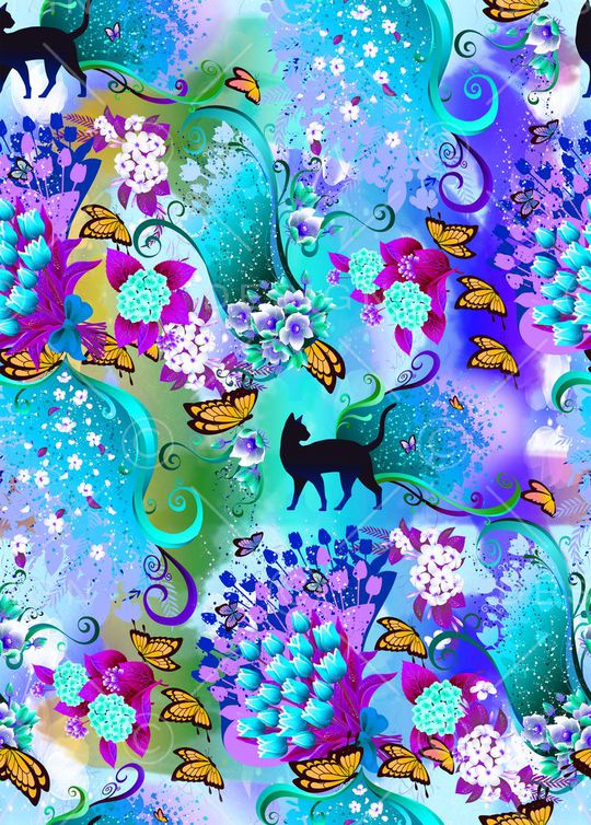 猫印花华亿平台图片