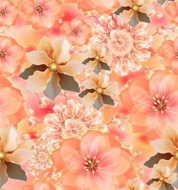 手绘水彩印花华亿平台图片