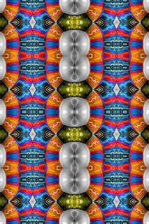 几何印花华亿平台图片