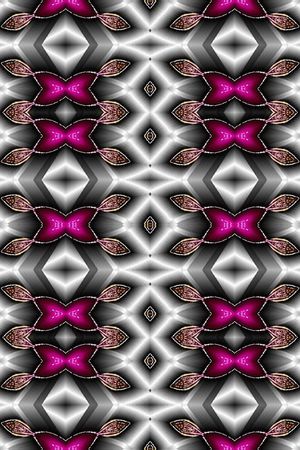 几何菱格印花华亿平台图片