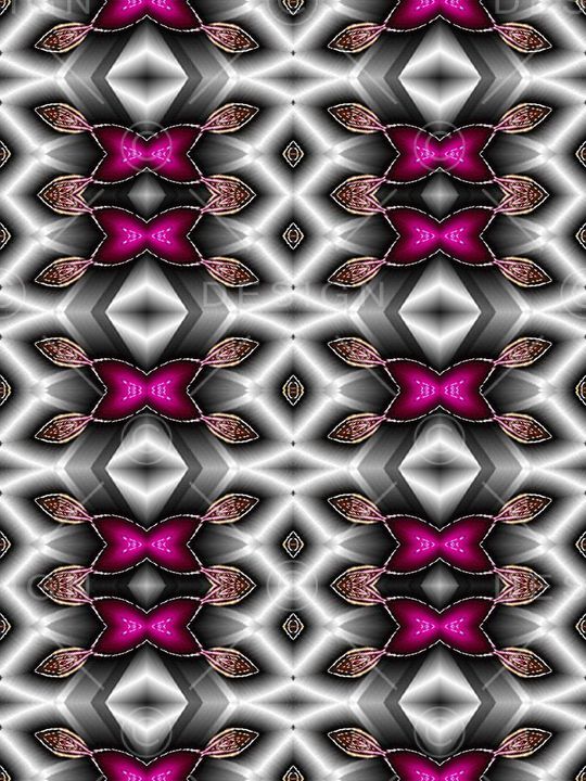 几何菱格印花华亿平台图片