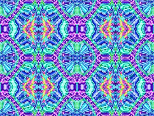 几何菱格印花华亿平台图片