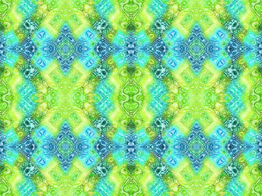 几何菱格印花华亿平台图片