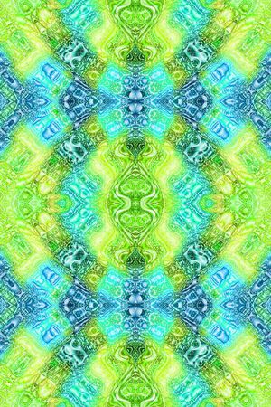 几何菱格印花华亿平台图片