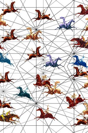 手绘水彩印花华亿平台图片