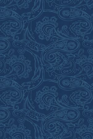 佩斯利涡旋纹印花华亿平台图片