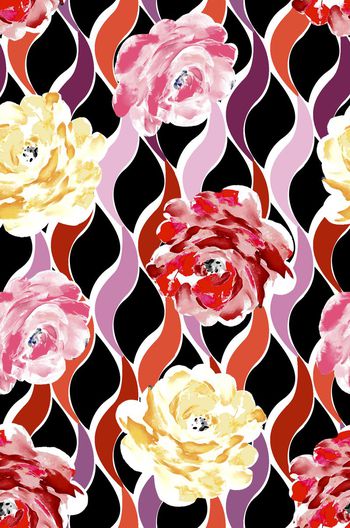 286710-多彩几何花卉组合