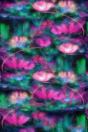 S-艺术花卉/Art印花华亿平台图片