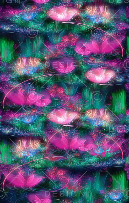 S-艺术花卉/Art印花华亿平台图片