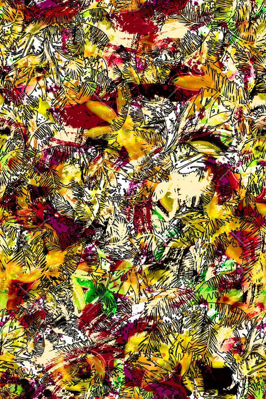 抽象印花华亿平台图片