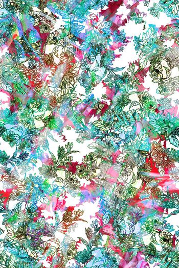 287004-多彩菊花花卉花朵组合