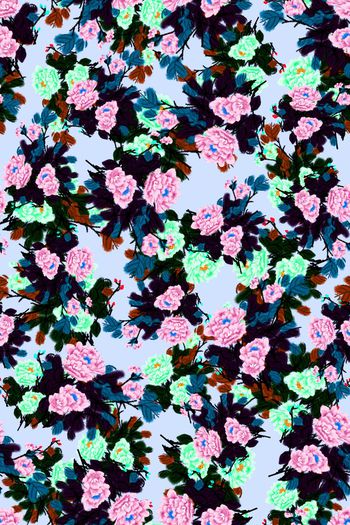 287109-国画花卉花朵组合