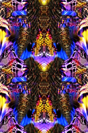 抽象印花华亿平台图片