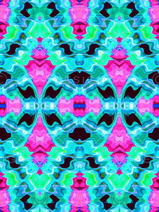 几何印花华亿平台图片