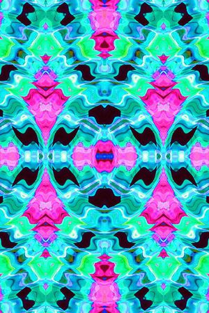 几何印花华亿平台图片