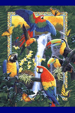 手绘印花华亿平台图片