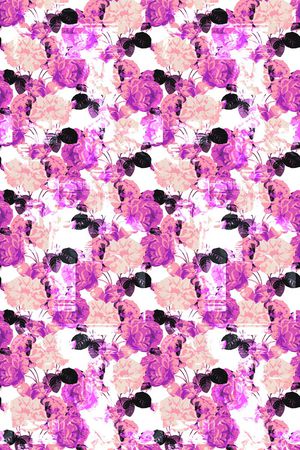 手绘印花华亿平台图片