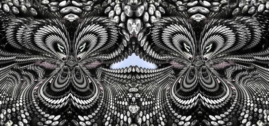 抽象印花华亿平台图片