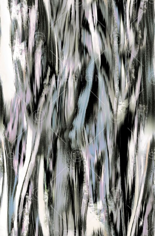 几何线条印花华亿平台图片