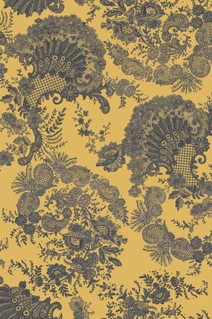 蕾丝印花华亿平台图片