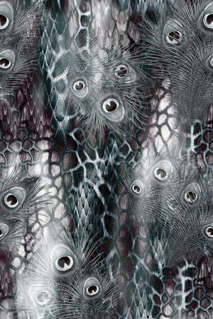 孔雀翎印花华亿平台图片