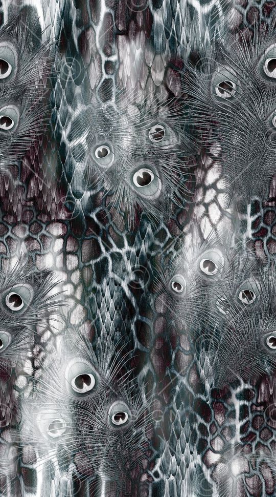 孔雀翎印花华亿平台图片