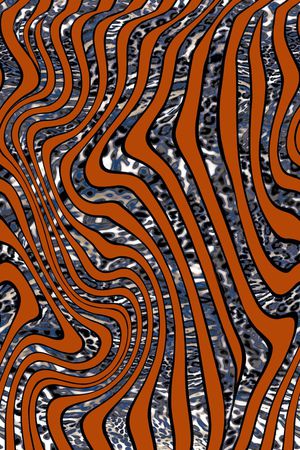 豹纹印花华亿平台图片