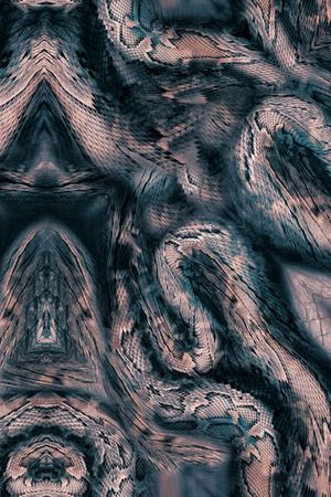 蛇纹印花华亿平台图片