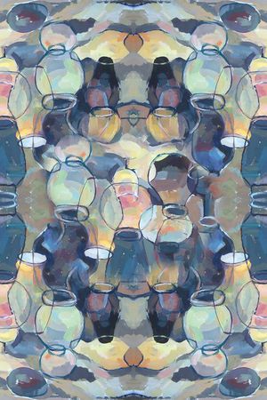 ♥红桃A〖抽象个性〗印花华亿平台图片