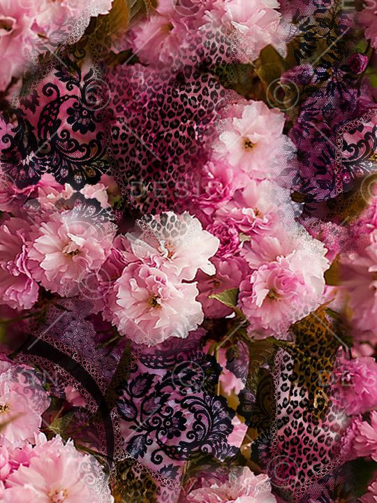 动物纹印花华亿平台图片