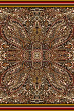 佩斯利印花华亿平台图片